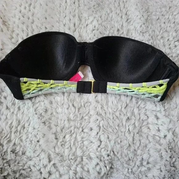 Victoria Secret Black Swim Top 32B - Picture 2 of 3